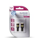 Blister 2x Diode LED L817 T15 W16W CANBUS Weiß 12V