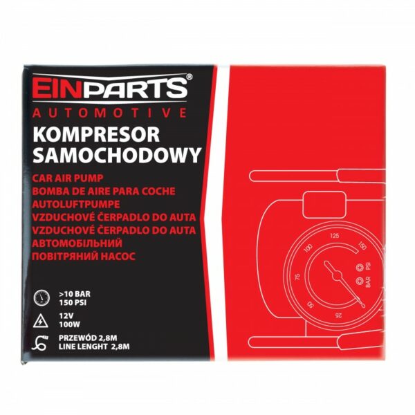 EPAP02 Metallkolben Kompressor 100W 150PSI 10Bar