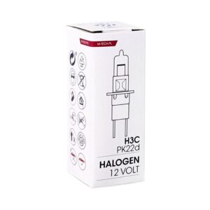 Halogenlampe M-TECH H3C 55W PK22D 12V