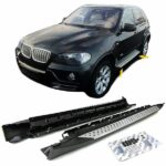 Alu Trittbretter mit ABE Passend für BMW X5 E70 06-13