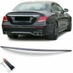 Sport Heckspoiler 2 Glanz Passend für Mercedes E W213 ab 16