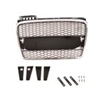 Kühlergrill Chrom Wabendesign passend für AUDI A4 B7 (8E) 2004-2008 Sedan Avant