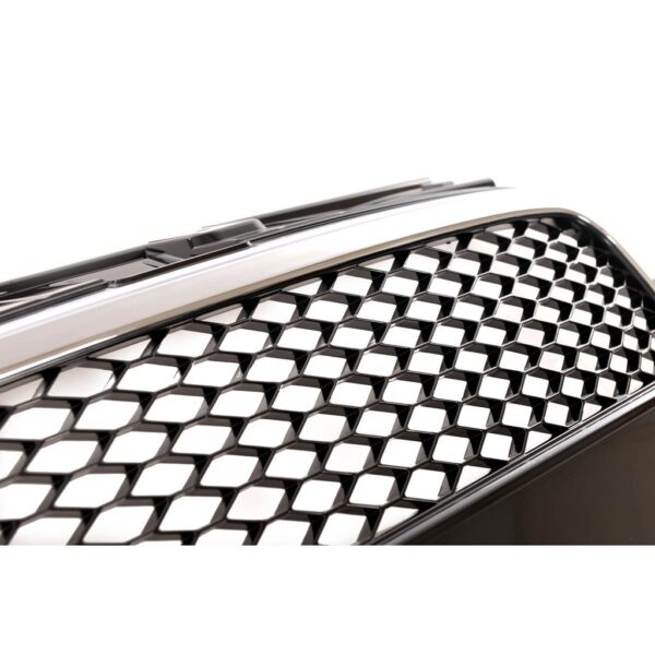 Kühlergrill Chrom Wabendesign passend für AUDI A4 B7 (8E) 2004-2008 Sedan Avant