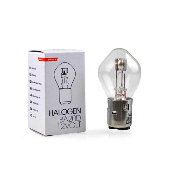 Glühlampe M-TECH S2 B35 BA20d 35/35W CLEAR 12V