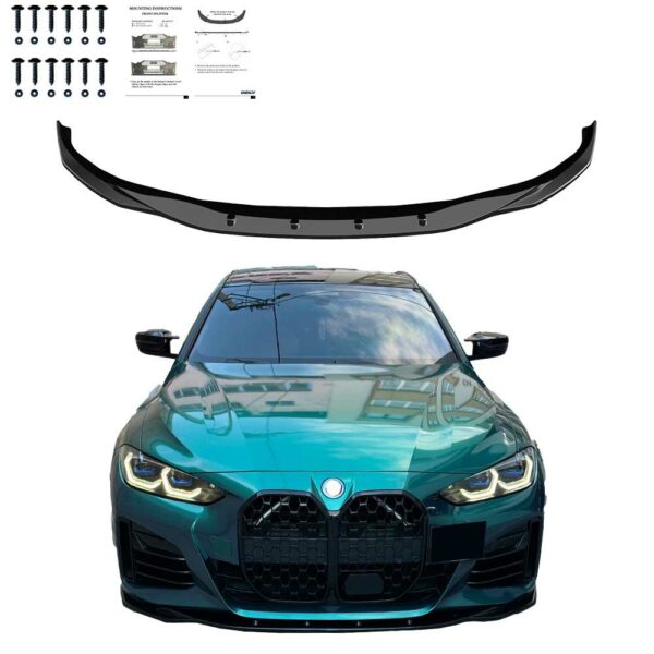 Frontspoiler Lippe Glanz Mit ABE Passend für BMW 4er I4 G26