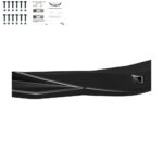 Frontspoiler Lippe Glanz Mit ABE Passend für BMW 4er I4 G26