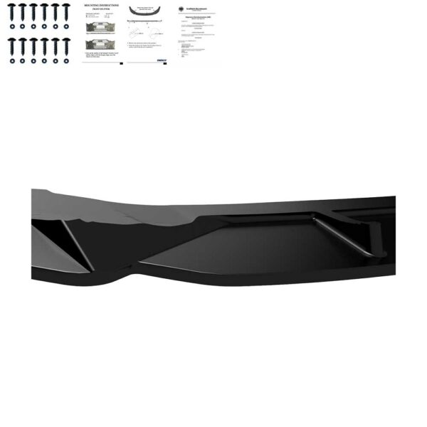 Sport Frontspoiler mit ABE Passend für VW Golf MK7 R VE2 13-16