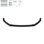 Sport Frontspoiler mit ABE Passend für Audi A3 S3 V8 16-20