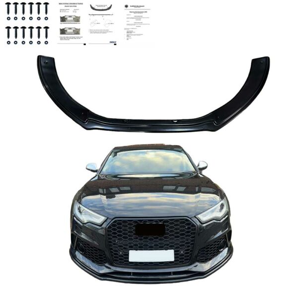 Sport Frontspoiler mit ABE Passend für Audi A6 RS6 C7-C7 13-17