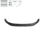 Sport Frontspoiler mit ABE Passend für VW Golf MK7 R VE2 13-16