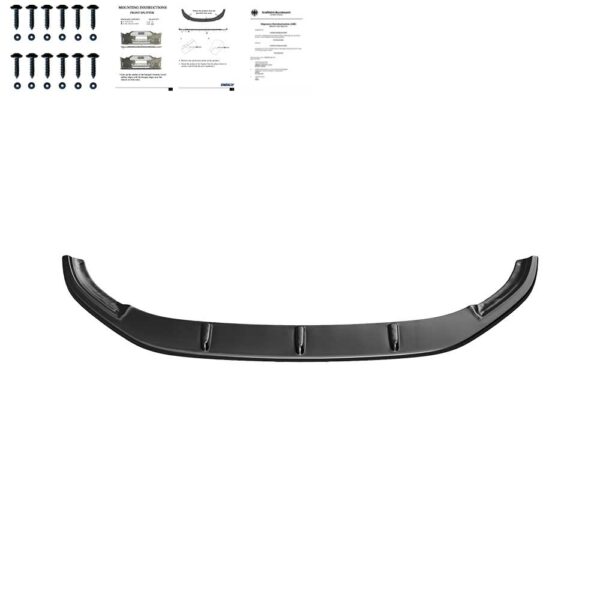 Sport Frontspoiler mit ABE Passend für VW Golf MK7 R VE2 13-16