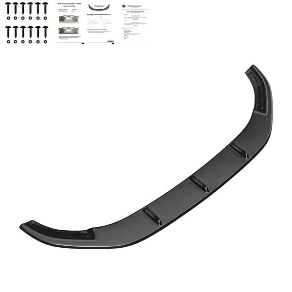 Sport Frontspoiler mit ABE Passend für VW Golf MK7 R VE2 13-16