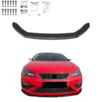 Frontspoiler V2 mit ABE Passend für SEAT Leon FR MK3 17-19