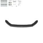Frontspoiler V2 mit ABE Passend für SEAT Leon FR MK3 17-19