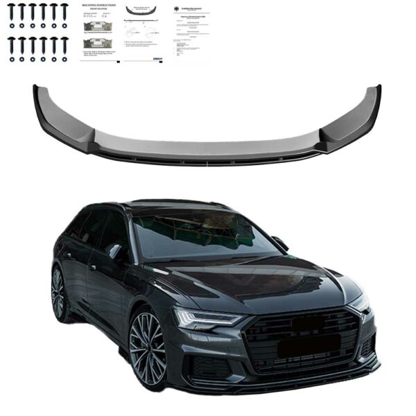 Sport Frontspoiler V2 mit ABE Passend für Audi A6 S-Line-S6 8C 2019+