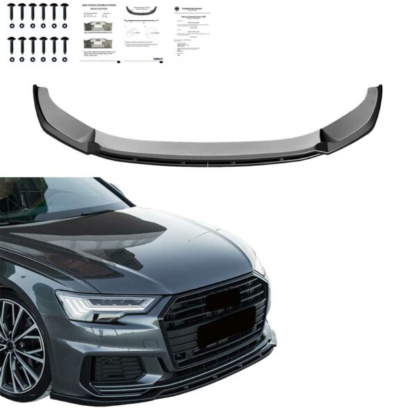 Sport Frontspoiler V2 mit ABE Passend für Audi A6 S-Line-S6 8C 2019+
